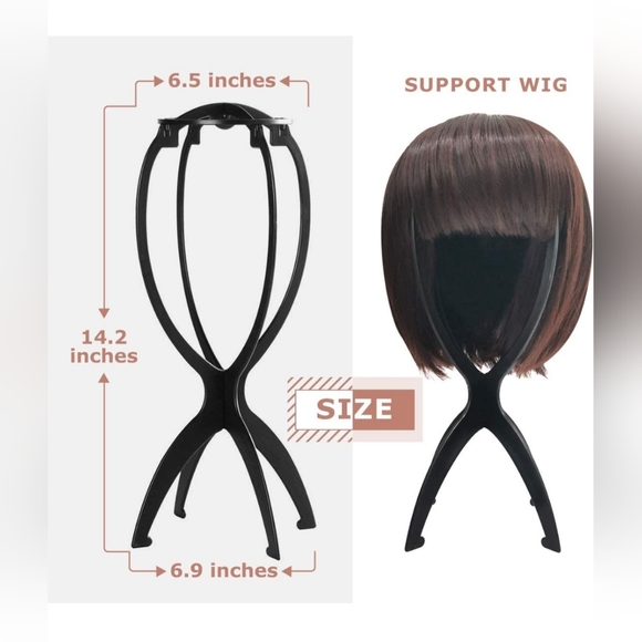 NEW Set of 3 Wig or Hat Stands - Picture 2 of 4